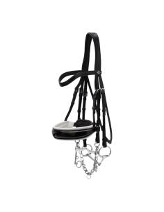 Cabezada Doble Dyon Charol Dressage Working Collection