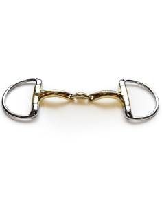 Jump'In Anatomical Comfort Double Jointed D-Ring Bit