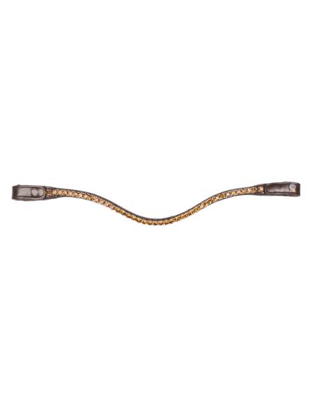Waldhausen X-Line Shine Brown Browband