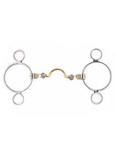 Jump'In Pessoa Double-Jointed Bit with Port