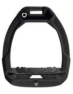 Flex-On Safe-On Safety Stirrups Incl. Ultra Grip Black