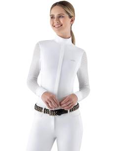 Polo de Concurso Manga Larga Equiline Carrid para Mujer