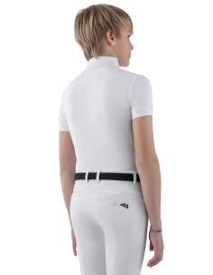 Polo de Concurso Manga Corta Equiline Jeremik para Niño 2