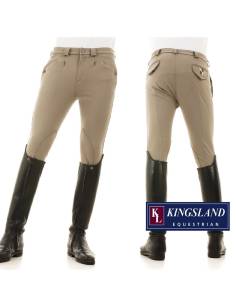 Pantalón de Equitación Kingsland Charles Plated