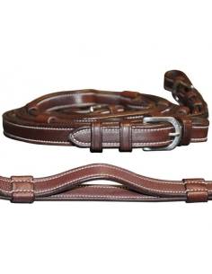Leather Reins with Handles F&C