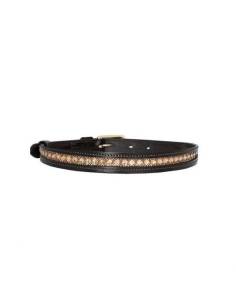 Azzaro Gold Horse Riding Belt